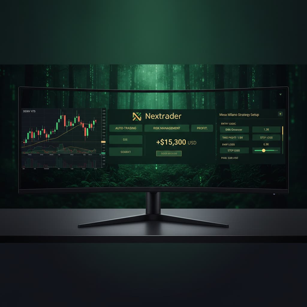 How to Automate Deriv V75 Trading: Nextrader Deriv Bot & Mesa Milano