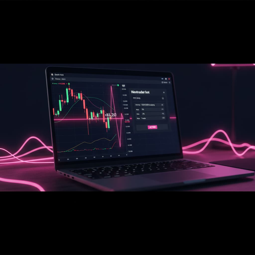 Step-by-Step: Automate Deriv V25 Rise/Fall Trades with Nextrader Deriv Bots