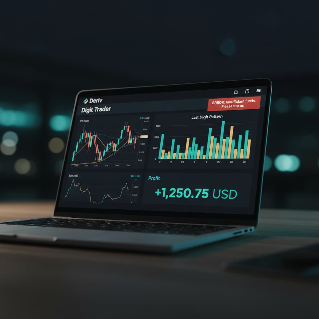 Deriv Bots: 5 Mistakes with Digit Trader & Last-Digit Mastery
