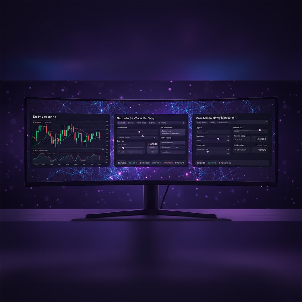 How to Set Up Automated Deriv Volatility 75 Trading with Nextrader Bot