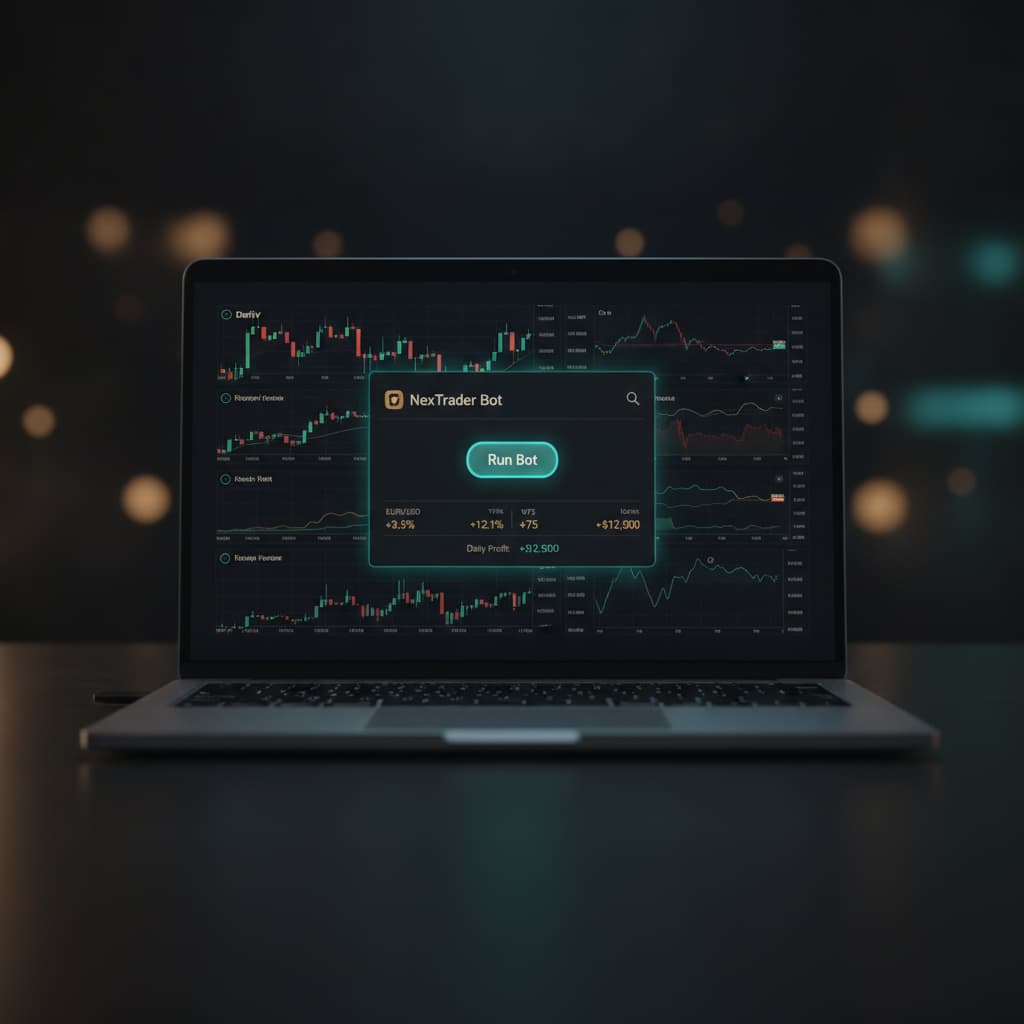 Run Your First Free Deriv Bot on NexTrader in One Click