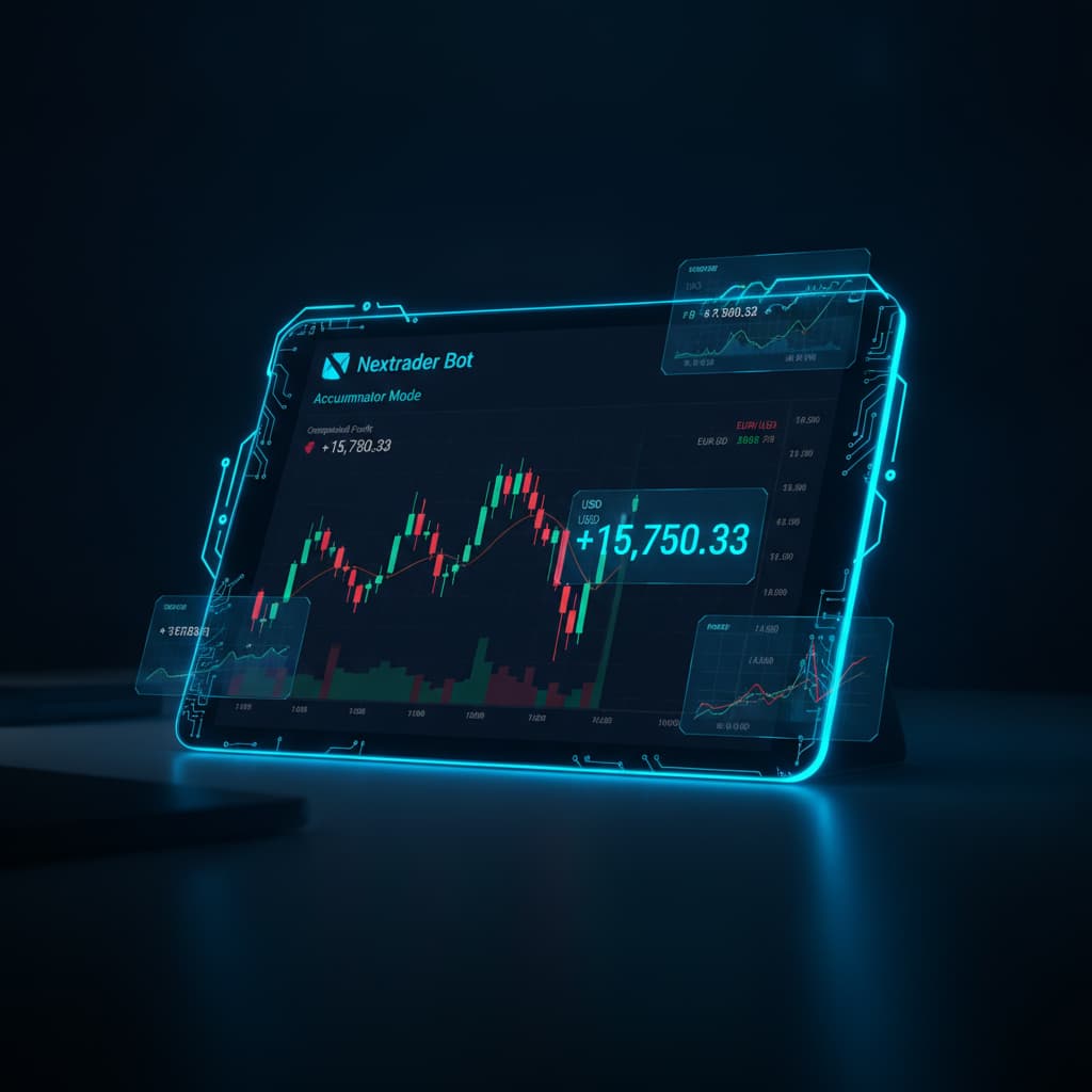 How to Compound Profits with Deriv Bots using Nextrader Accumulator