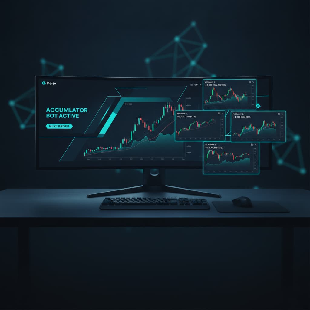 How to Use Nextrader Accumulator for Deriv Bots & Exponential Growth