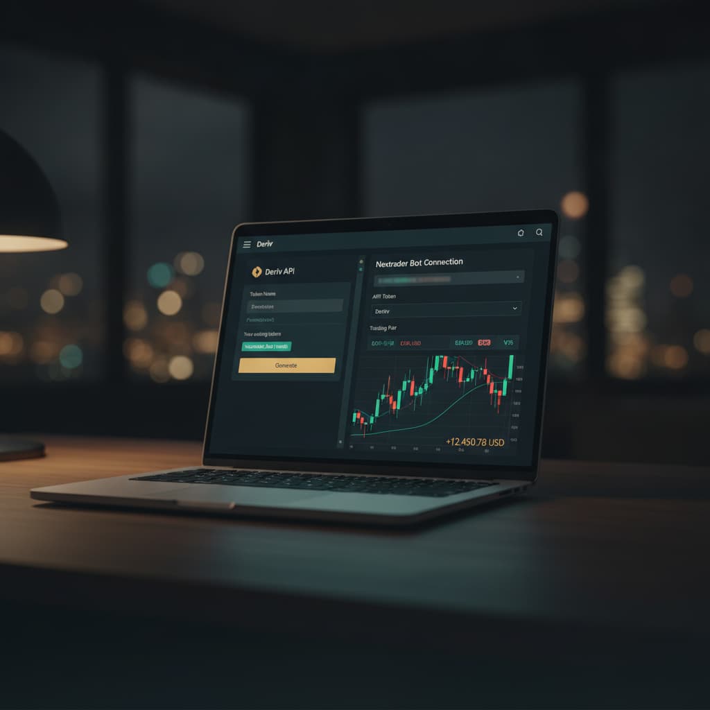 Connect Deriv to Nextrader Bot: Your Free Deriv Bot API Guide