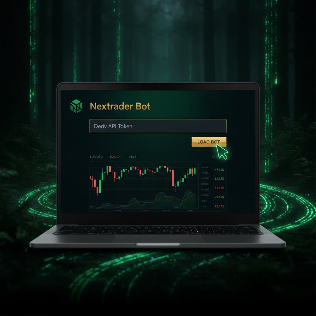How to Load & Run Your First Free Deriv Bot on Nextrader Bot