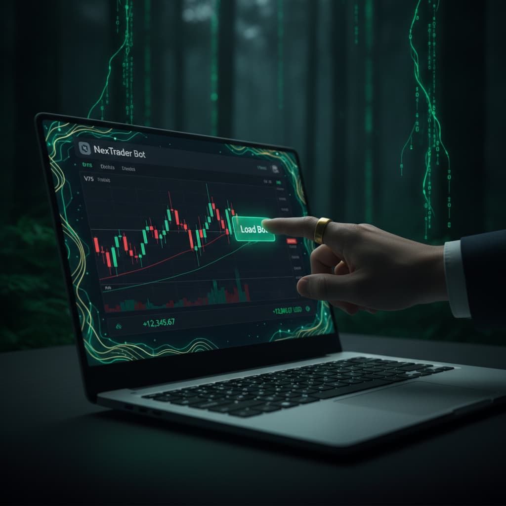 How to Load & Run Your First Free Deriv Bot on NexTrader Bot