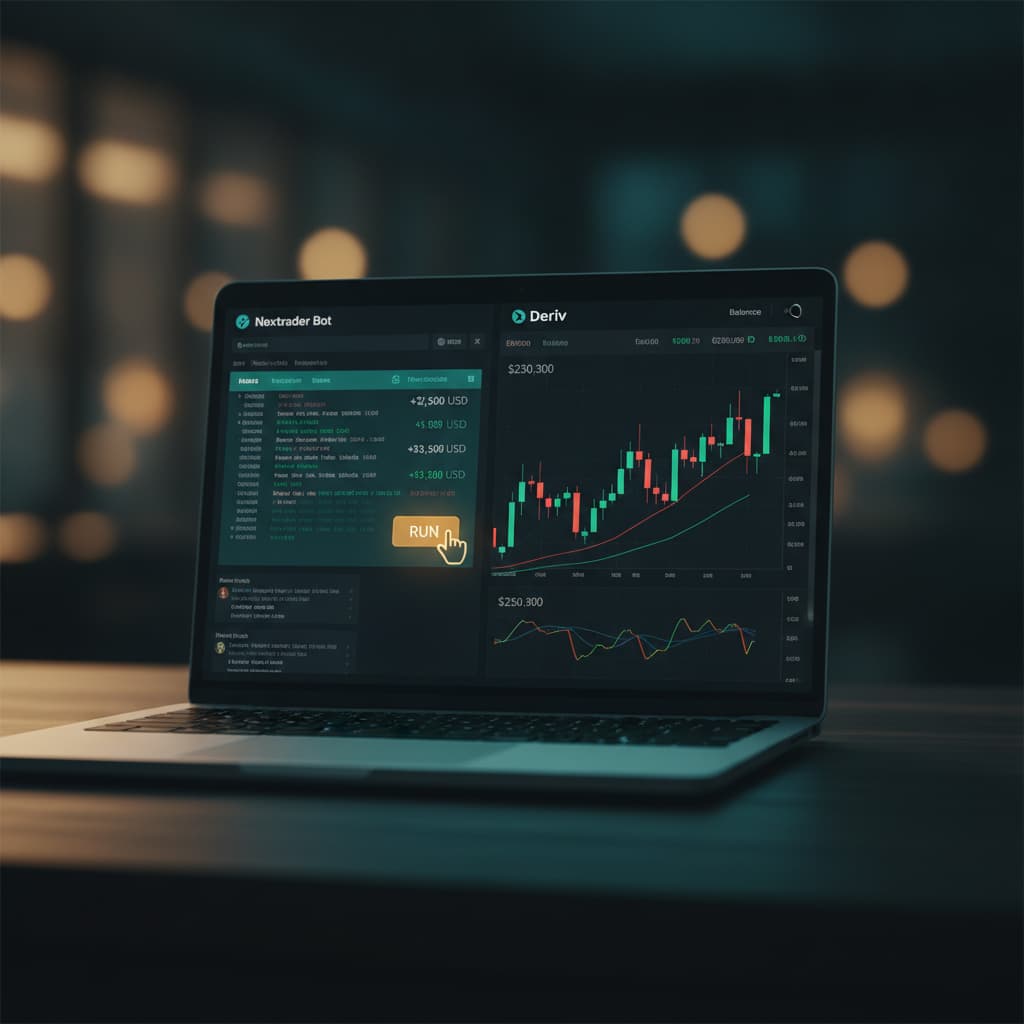 How to Run Free Deriv Digit Bots on Nextrader Bot in One Click
