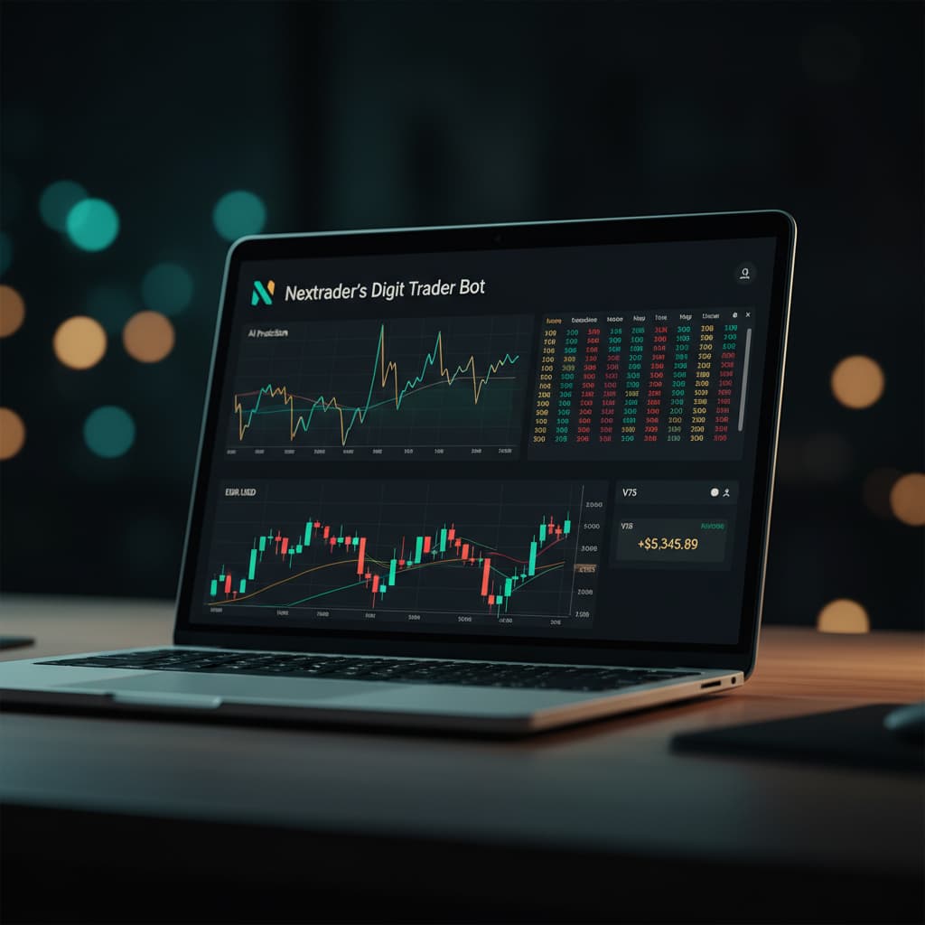 Master Nextrader's Digit Bot: AI Prediction for Deriv Binary Options