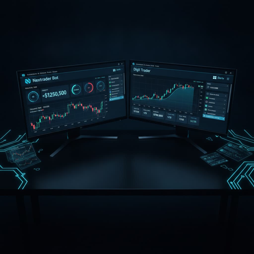 Nextrader vs. Digit Trader: AI Deriv Bots for Your Goals