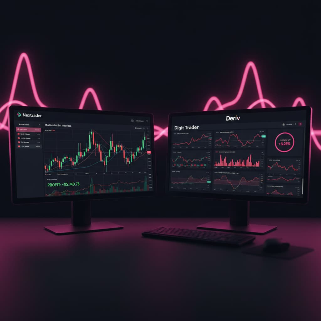 Nextrader vs. Digit Trader: AI Deriv Bots for Automated Trading