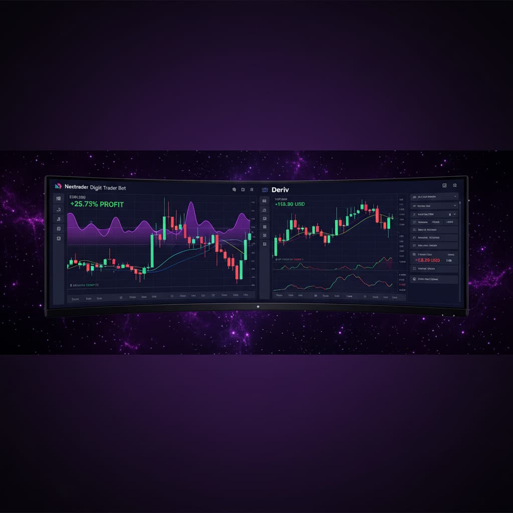 How to Use Deriv Bots: Nextrader Digit Chart for Match/Diff Contracts