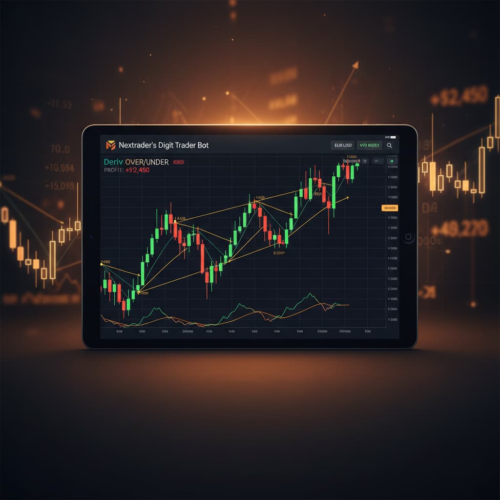 Step-by-Step: Maximize Deriv Digit OVER/UNDER Profits with Nextrader Deriv Bots