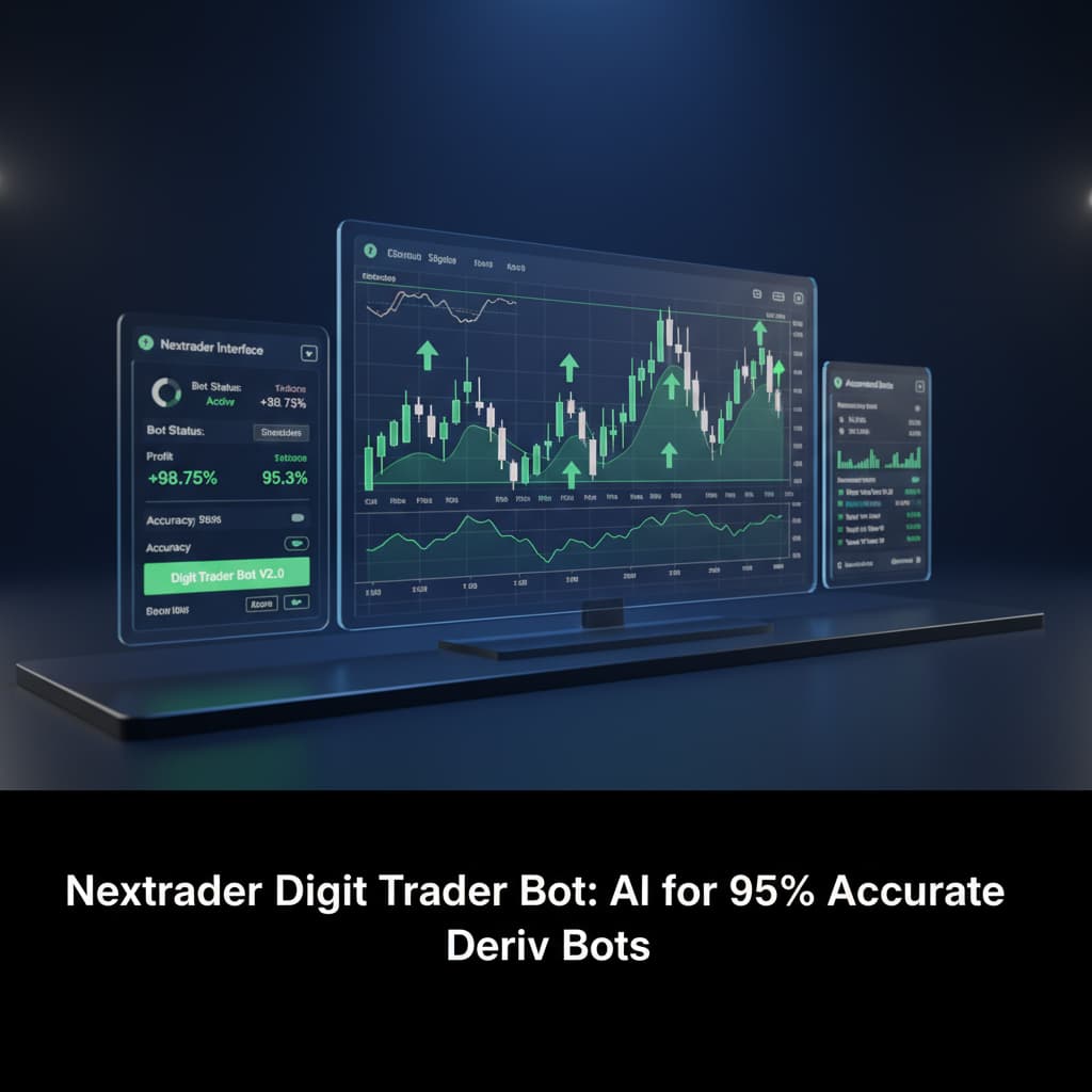 Nextrader Digit Trader Bot: AI for 95%+ Accurate Deriv Bots