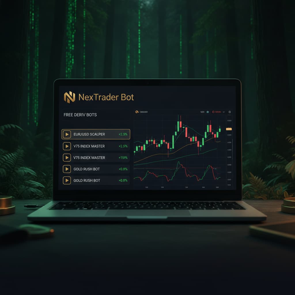 How to Find & Instantly Run the Most-Used Free Deriv Bots on NexTrader