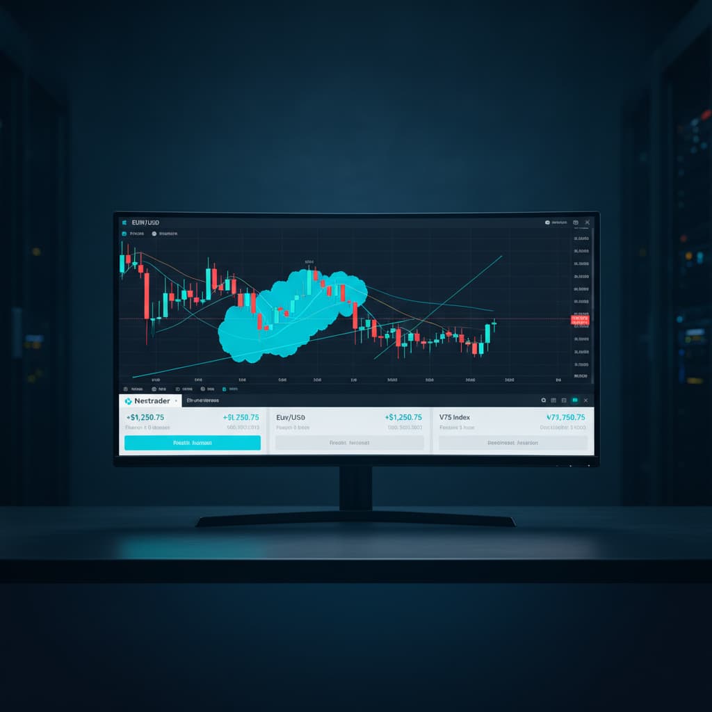 How to Generate Deriv Bots Signals with Nextrader Ichimoku Cloud Walker for Forex