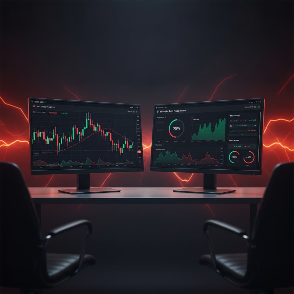 Deriv Bots: Nextrader & Mesa Milano Recover V75 Losing Streak