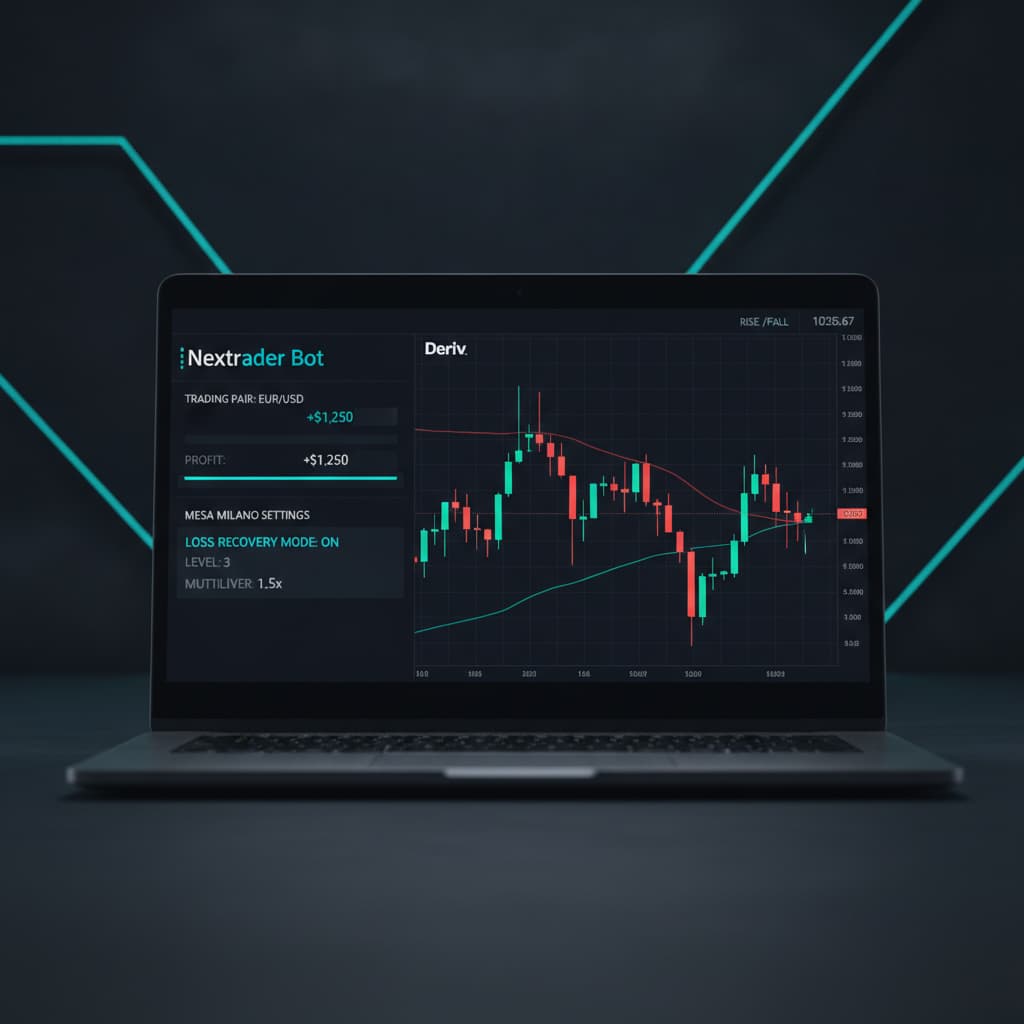 How to Setup Nextrader Deriv Bots + Mesa Milano for Smart Loss Recovery