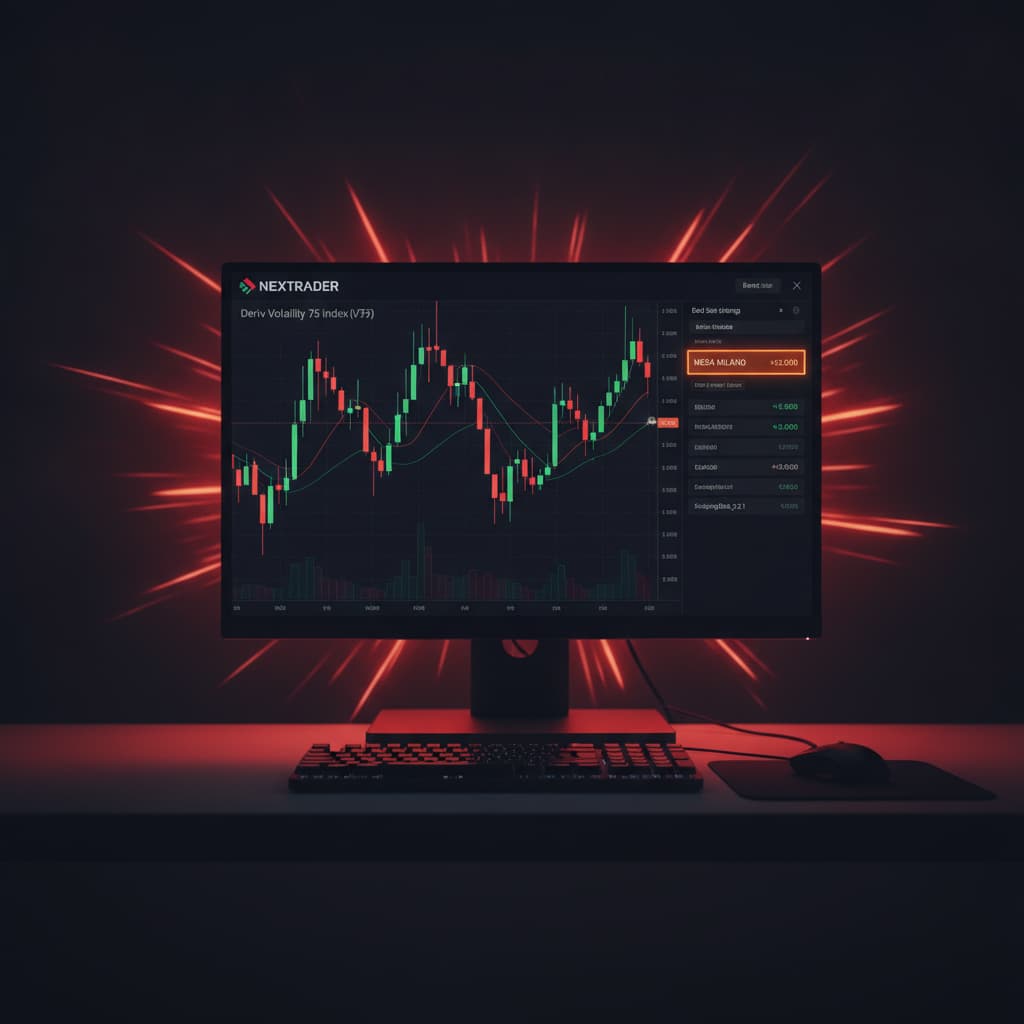 How to Automate Deriv Volatility 75 Index Trading with Nextrader Bot