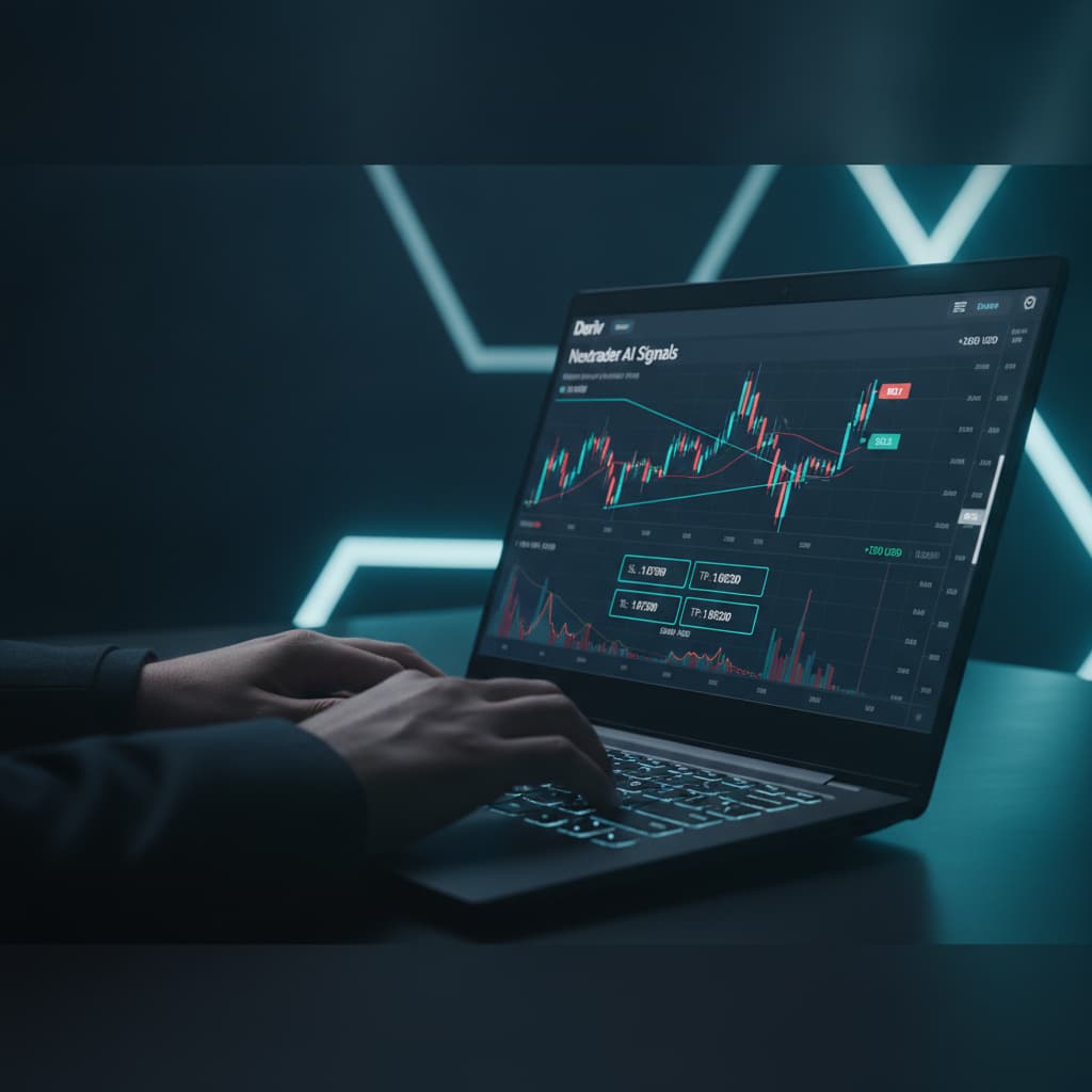 How to Set Up Entry, SL & TP with Nextrader AI Trading Signals for Deriv