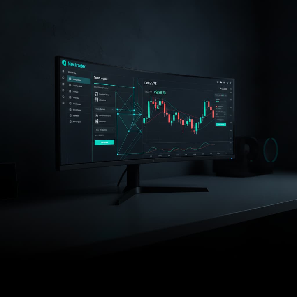 How to Automate Deriv V75 with Nextrader Deriv Bots & Trend Hunter