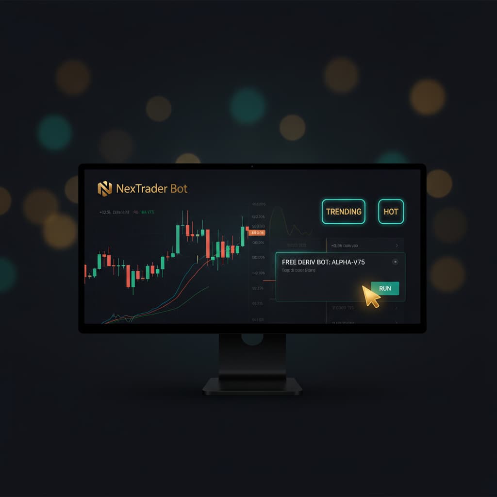 How to Find & Run Popular Free Deriv Bots on NexTrader Bot