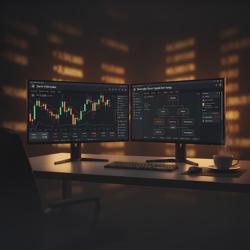 Step-by-Step: Automate Deriv V100 Rise/Fall with Nextrader Binary Bots
