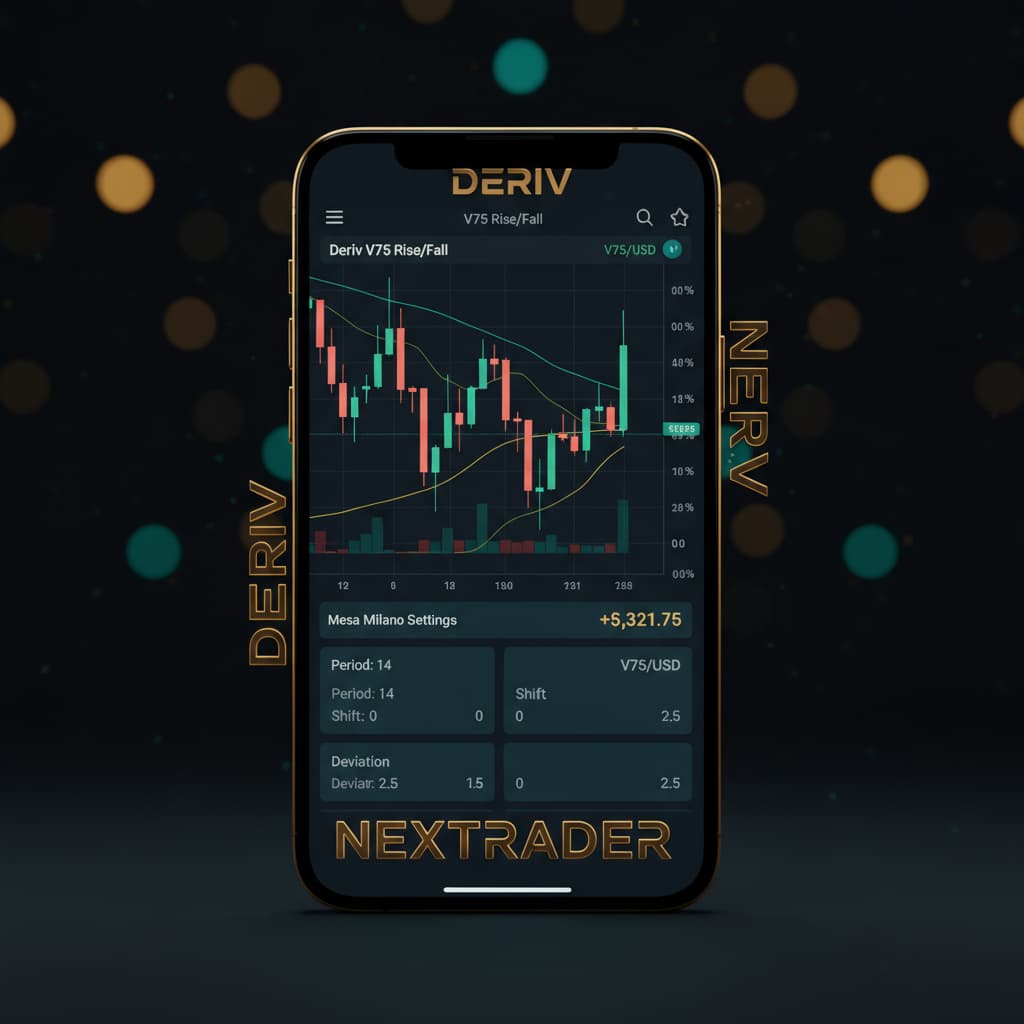 How to Automate Deriv V75 Rise/Fall with Nextrader Bots & Mesa Milano MM