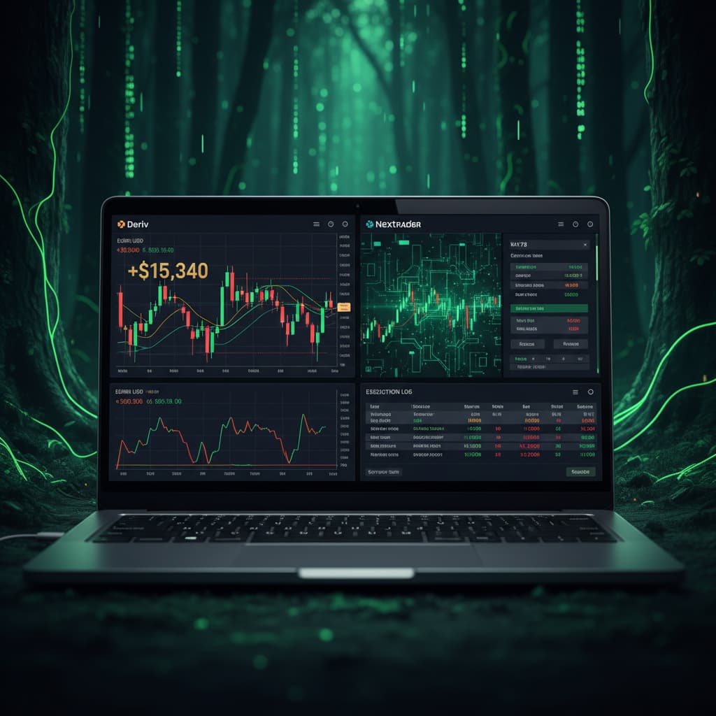 How to Automate Deriv V75 Rise/Fall with Nextrader AI & Mesa Milano (Deriv Bots)