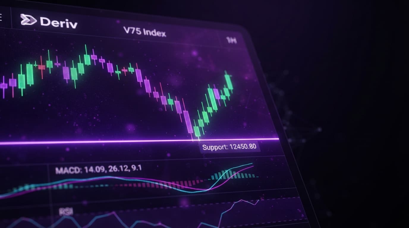 S&R Retests on V75 1s: NexTrader Charts Guide