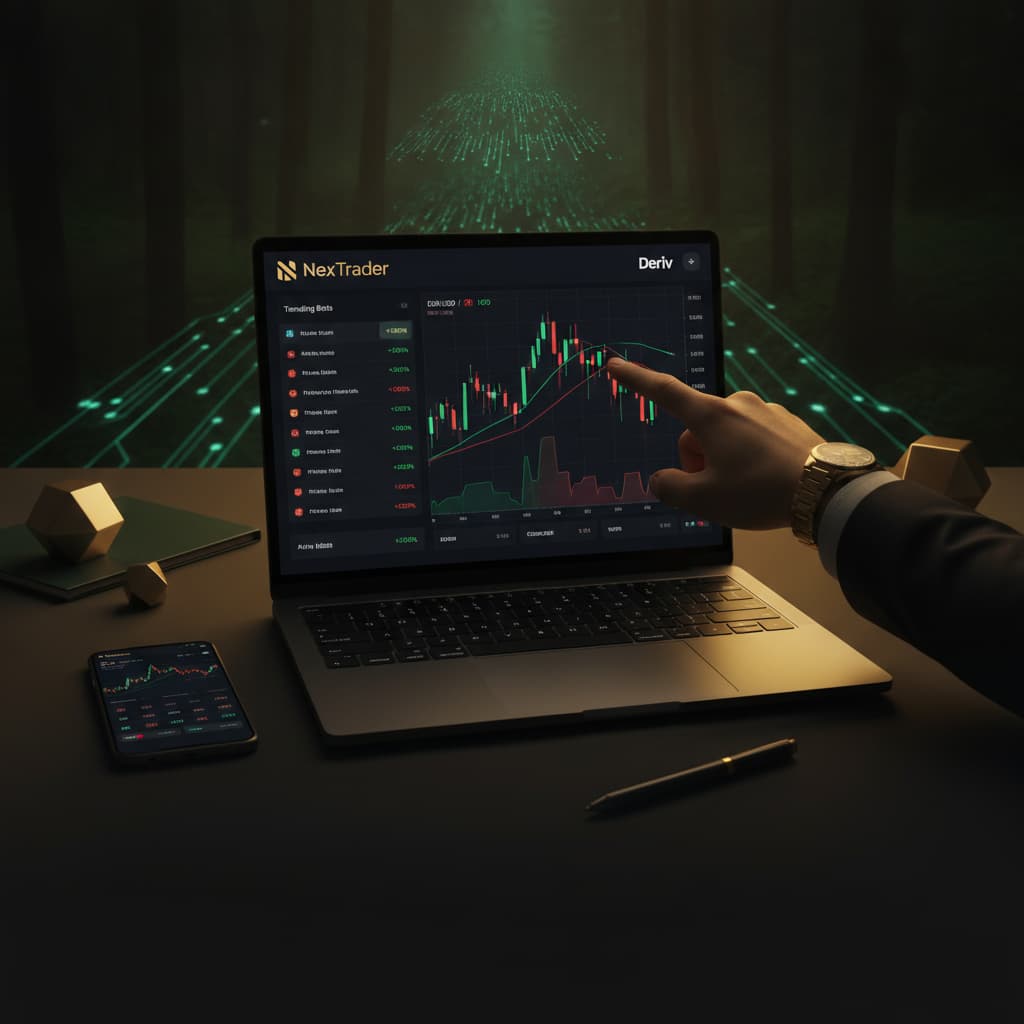 How to Find & Run Top Trending Free Deriv Bots on NexTrader