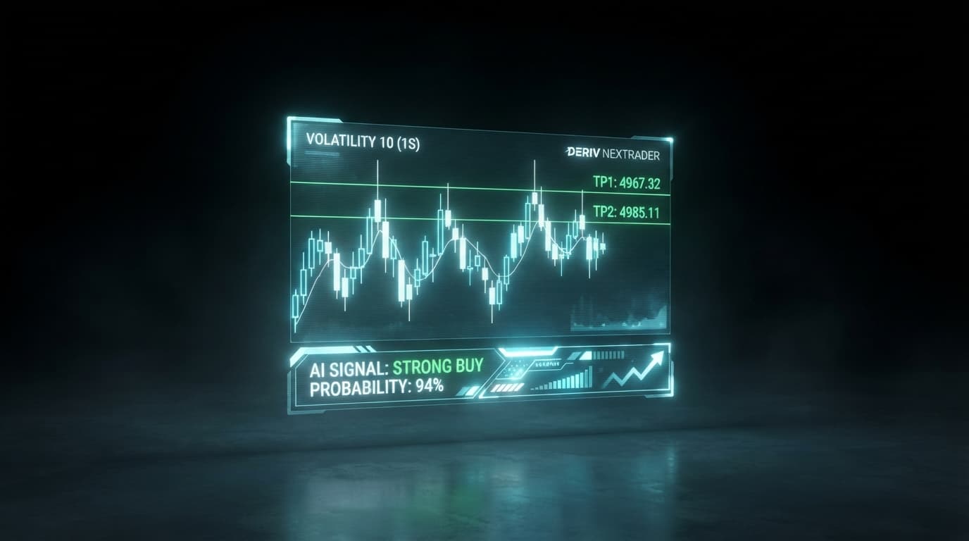 Step-by-Step V10(1s) Trading with Nextrader Smart Fusion AI & Dual Take-Profit