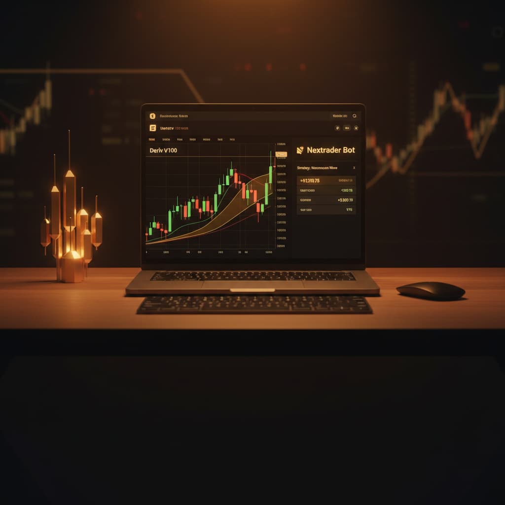 Step-by-Step: Automate Deriv V100 Rise/Fall with Nextrader Bots