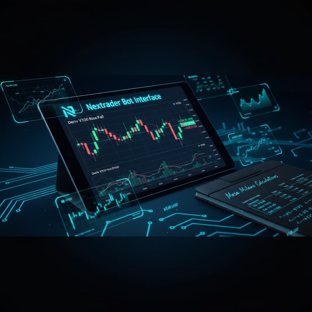 Step-by-Step: Automate Deriv V100 Rise/Fall with Nextrader Bots