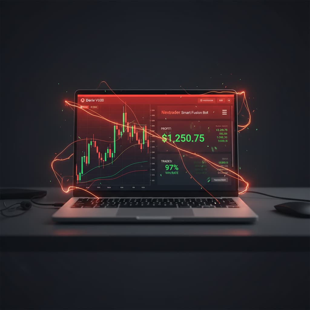 How to Automate Deriv V100 Rise/Fall with Smart Fusion Deriv Bots