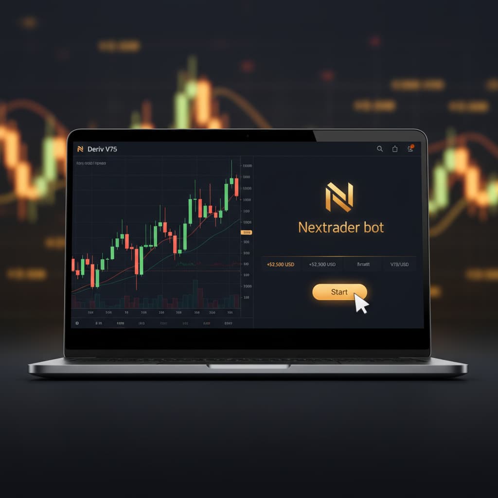 How to Automate Deriv V75 Rise/Fall with Nextrader AI Deriv Bots