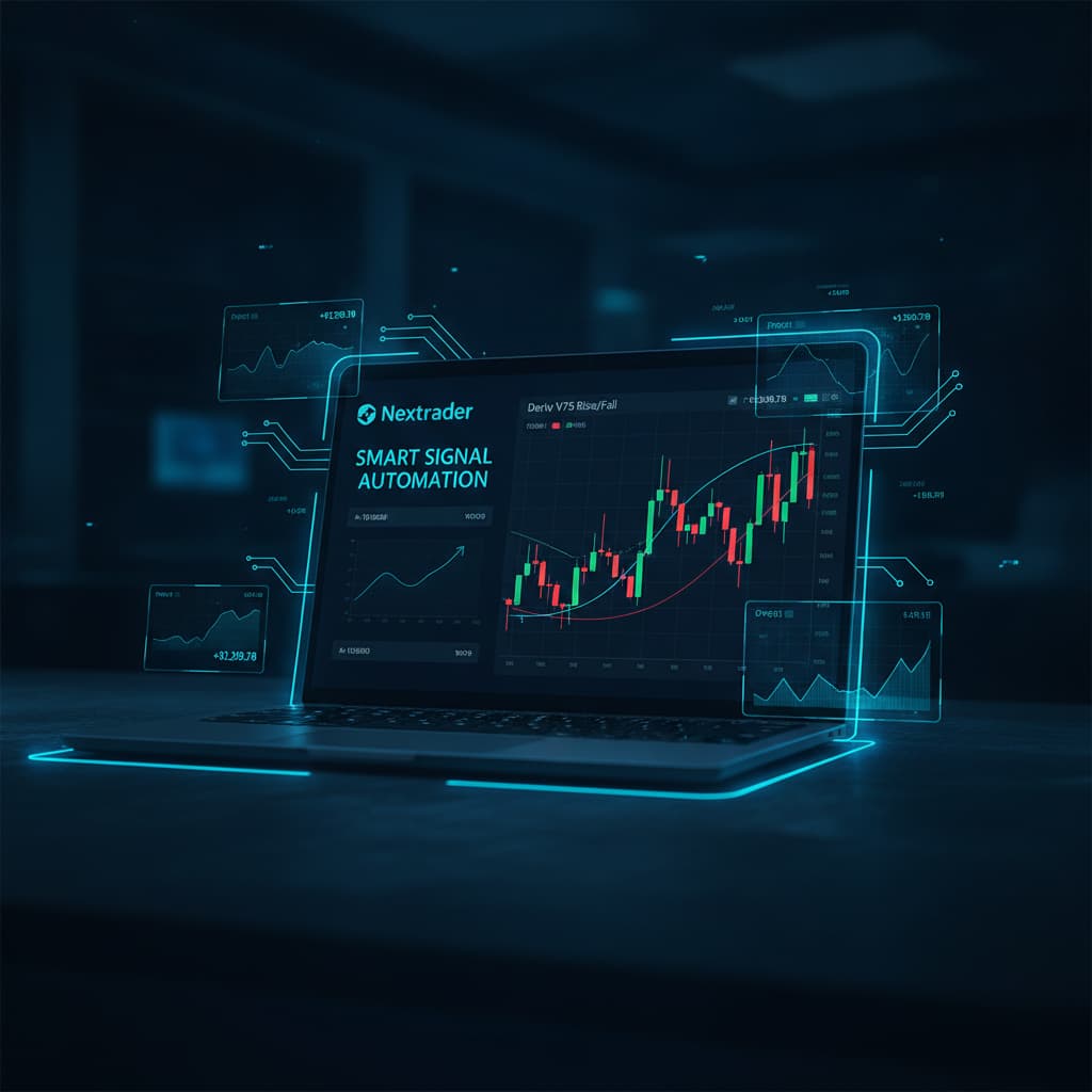 How to Automate Deriv V75 Rise/Fall Using Nextrader Smart Signals Deriv Bots